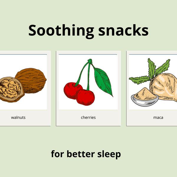 Soothing Snacks: Cherries, Walnuts, and Maca for Better Sleep