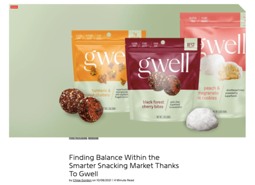 Finding Balance Within the Smarter Snacking Market Thanks To Gwell