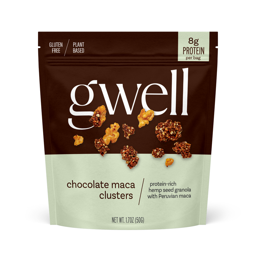 Gwellnola Chocolate Maca Gluten Free Granola Clusters