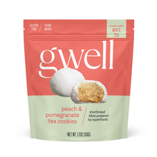 Load image into Gallery viewer, Peach and Pomegranate Superfood Tea Cookies

