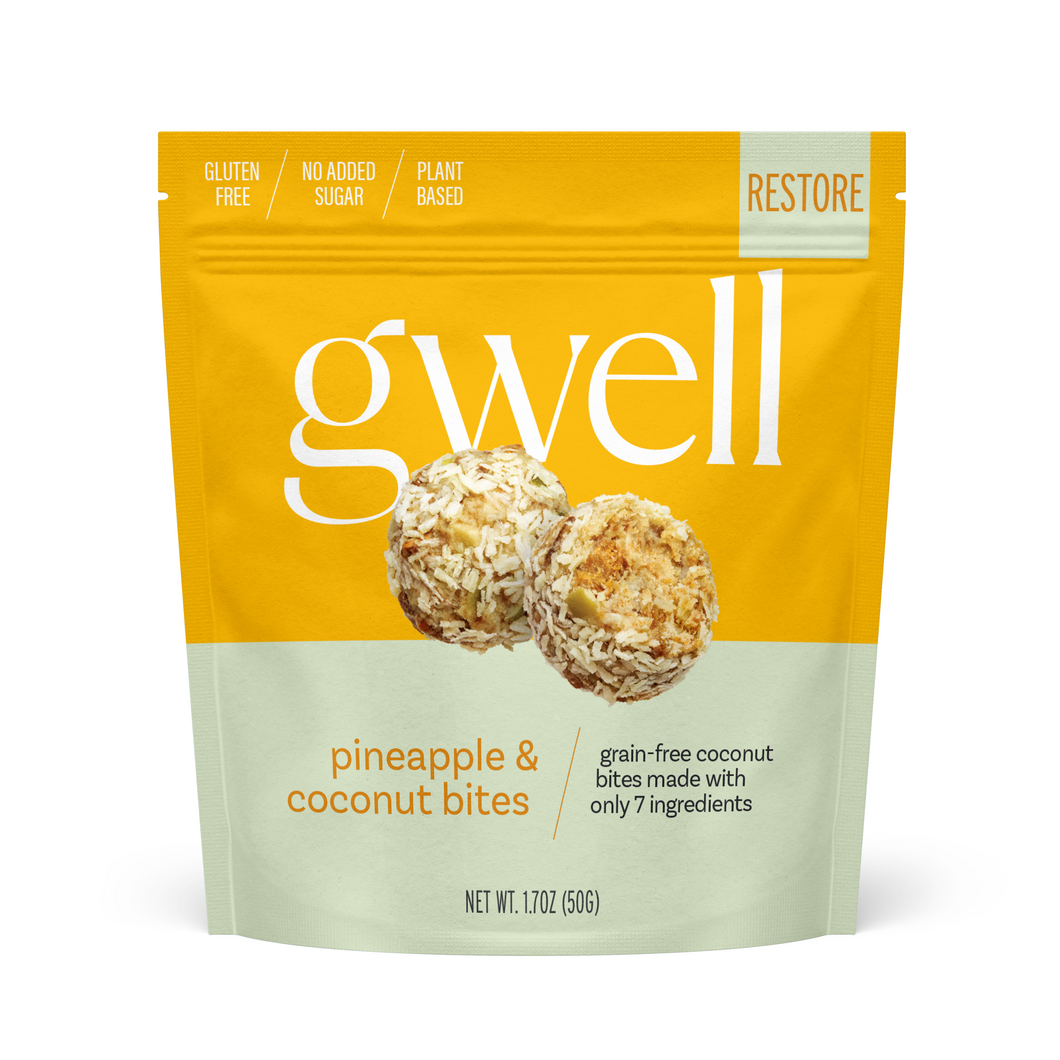 RESTORE Pineapple and Coconut Fruit and Nut Bites