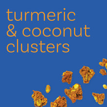 Load image into Gallery viewer, Gwellnola Golden Turmeric and Coconut Gluten Free Granola Clusters
