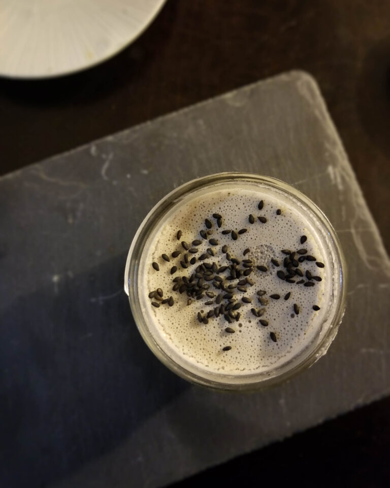 BLACK SESAME SHAKE – EASY AND ADAPTABLE