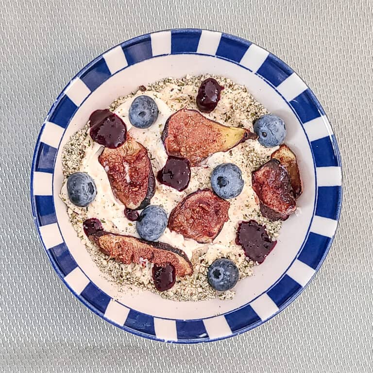 Yogurt and Warm Spiced Fruit Parfait